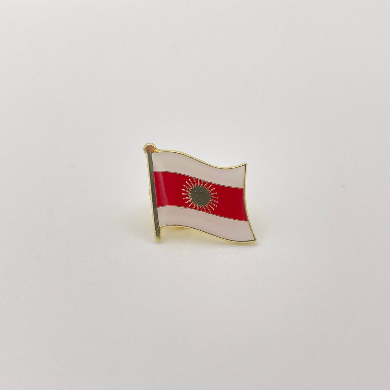 Jesidische Flagge Brosche Anstecknadelabzeichen