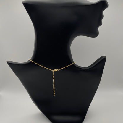 Jesidische Kette mit Kurdischer Schrift „Xwede“ - Gold & Silber | Symbol für Gott | Eleganter Schmuck für Jesiden & Kurden