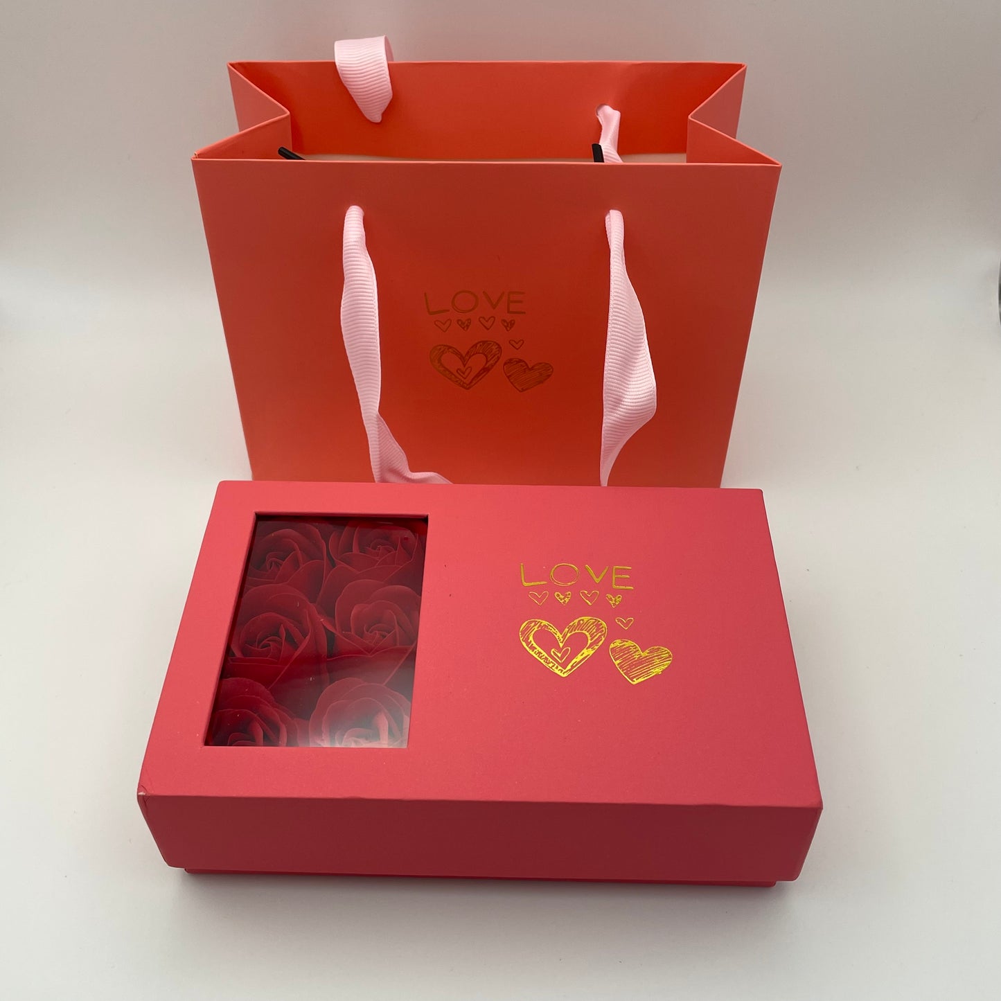 Genschnk Bundle - Dingir Kette Shemagh Armband Rosen Geschenkbox