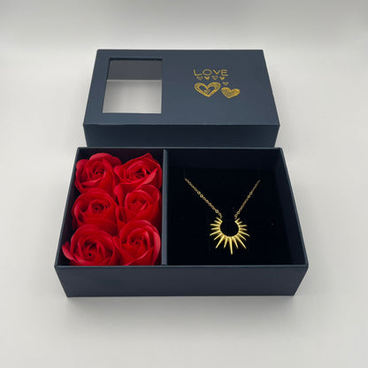 Rosen Geschenkbox