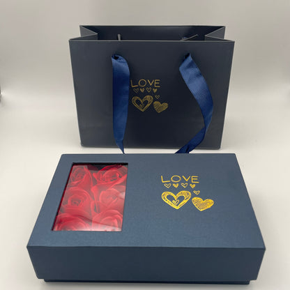 Genschnk Bundle - Dingir Kette Shemagh Armband Rosen Geschenkbox