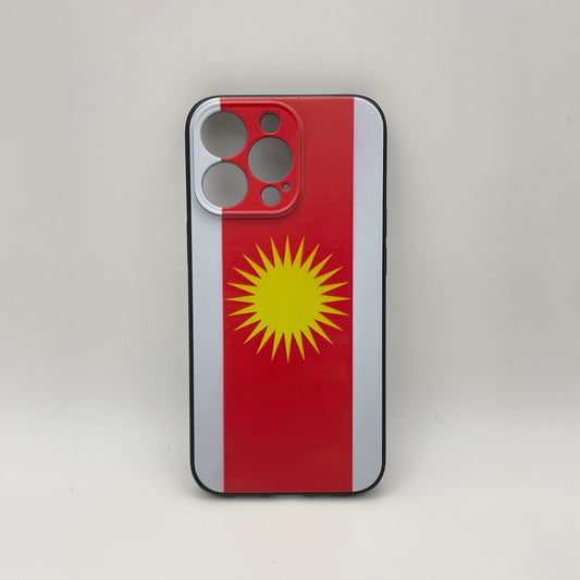 Hülle für Iphone und Galaxy jesidische Flagge